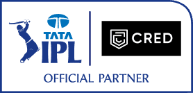 CRED x IPL logo