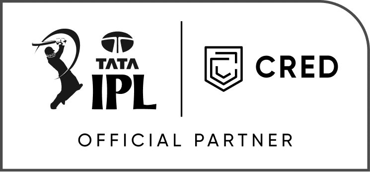 CRED x IPL logo